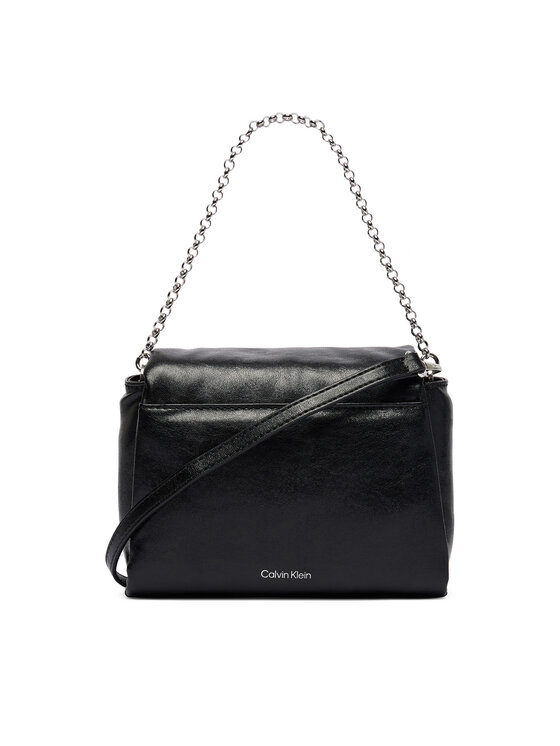 Calvin Klein Torebka Calvin Klein Emblem Hw Padded Crossbody LV04F3620G Czarny