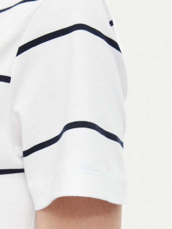 Beverly Hills Polo Club Beverly Hills Polo Club Camiseta P-SS26W-TS0162 Blanco Regular Fit