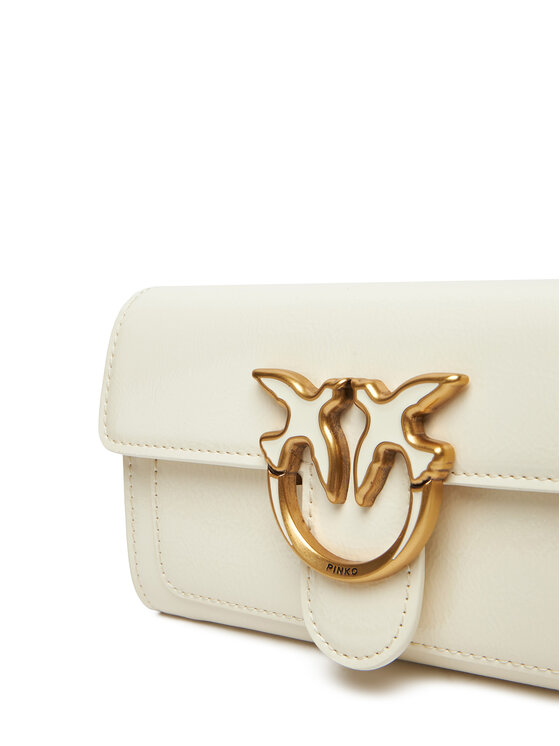 PINKO Borsetta PINKO Love One Wallet C PE25 PLTT 100062 A1UV Bianco