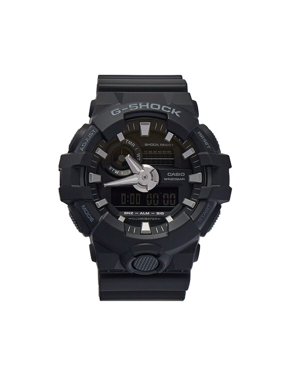 G-Shock Часовник G-Shock GA-700-1BER Черен