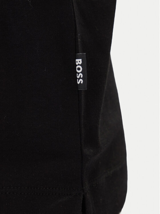 BOSS BOSS Camiseta 50555844 Negro Regular Fit