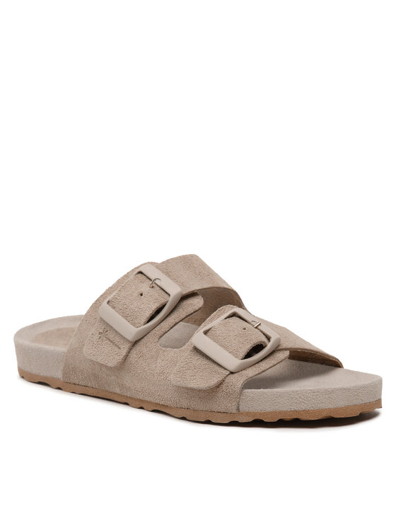 Manebi Šľapky Manebi Suede Traveler Nordic Sandals W 1.9 RT Hnedá