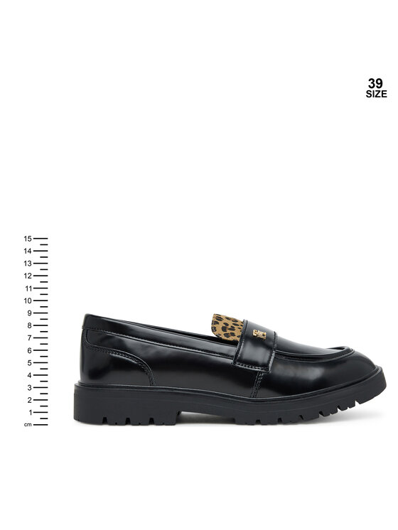 Tommy Hilfiger Pantofi Tommy Hilfiger Low Cut Shoe T3A4-34010-1850 Negru