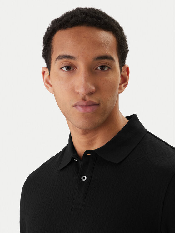 Guess Guess Polo M6RP05 KD181 Negro Regular Fit