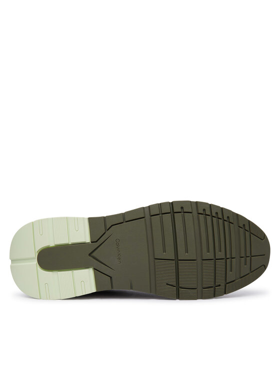 Calvin Klein Αθλητικά Calvin Klein City Runner Laceup Ny-Su HM0HM02308 Χακί