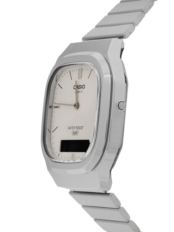 Casio Ρολόι Casio Vintage AQ-240E-7A2EF Ασημί
