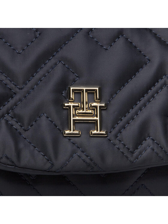 Tommy Hilfiger Batoh Tommy Hilfiger My Tommy Idol Backpack Mono AW0AW13139 Tmavomodrá