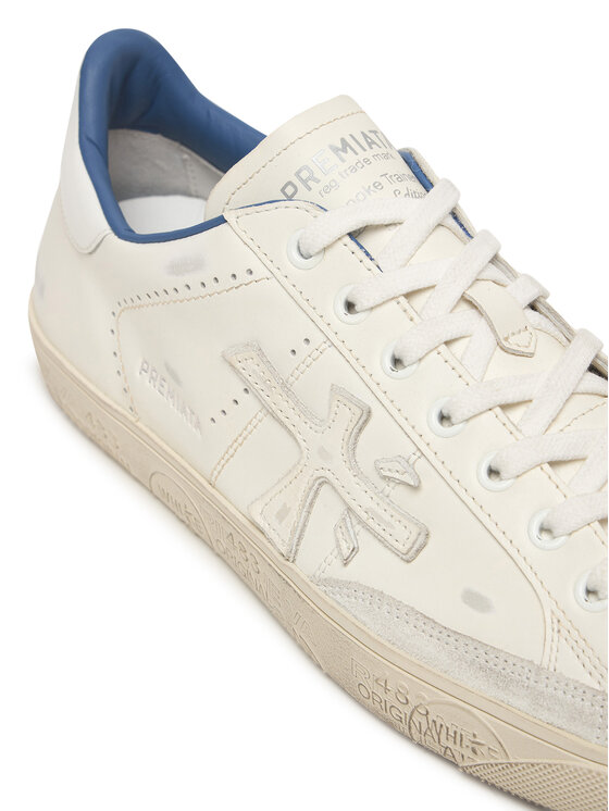 Premiata Sneakersy Premiata Steven Var 6652 Biela