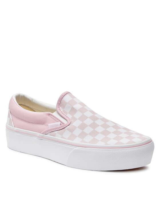 Vans Zapatillas de tenis Vans Ua Classic Slip-On Platform VN00018EV1C1 Rosa