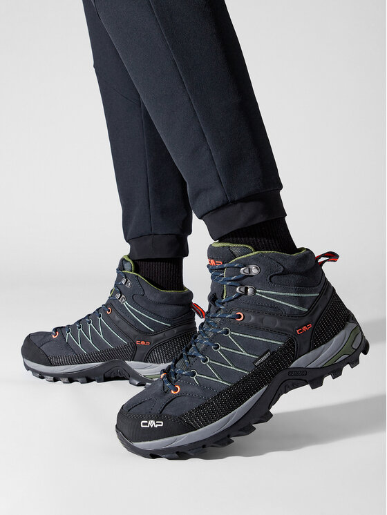 CMP Turistiniai batai CMP Rigel Mid Trekking Shoe Wp 3Q12947 Tamsiai mėlyna