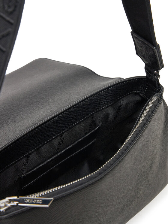 Calvin Klein Rankinė Calvin Klein Ck Must Top Handle Bag_Caviar K60K613085 Juoda
