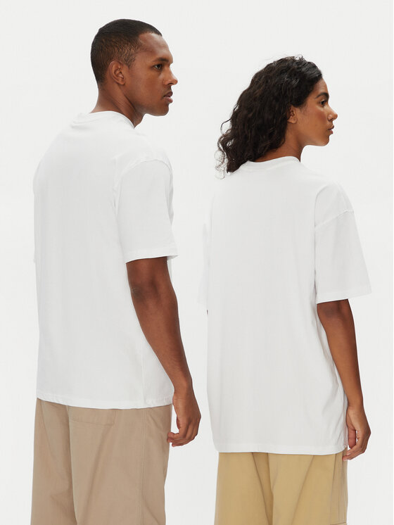 Hunter Hunter Футболка Abele UNISEX HARU0007251 Білий Regular Fit