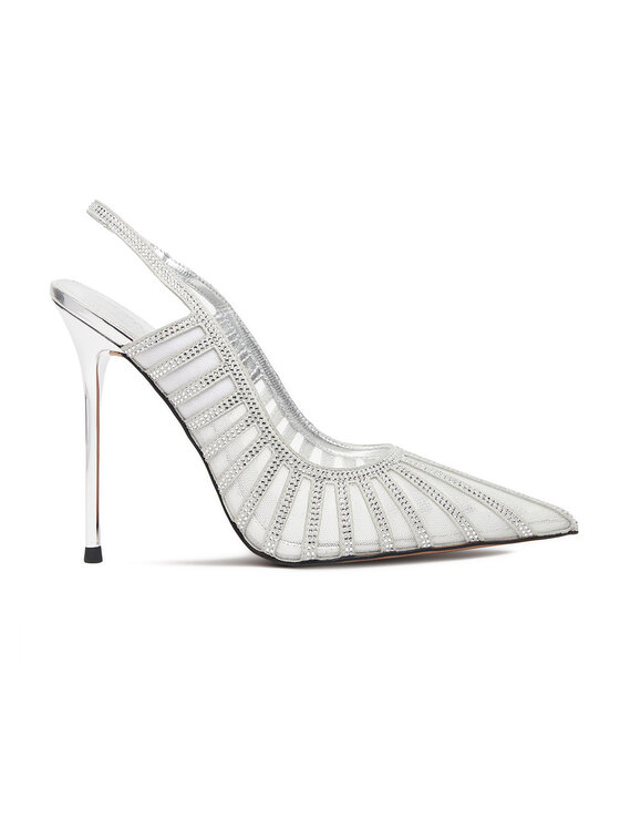 Eva Minge Augstpapēžu kurpes Eva Minge EO-AVA-E373-70H-C183Y1 Sudraba