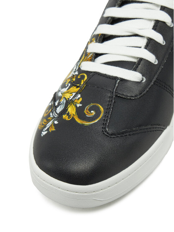 Versace Jeans Couture Снікерcи Versace Jeans Couture 78YA3SD1 Чорний