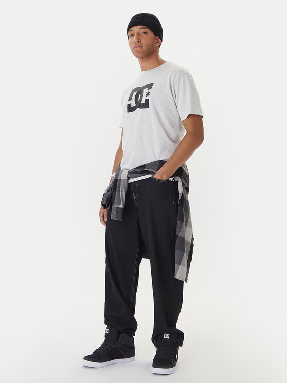 DC Shoes DC Shoes T-Shirt Star ADYZT05373 Γκρι Regular Fit