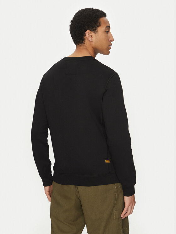 G-STAR G-Star Raw Μπλούζα D16917-C235 Μαύρο Regular Fit