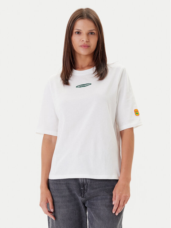 ONLY ONLY Футболка Phoebe 15351369 Білий Regular Fit