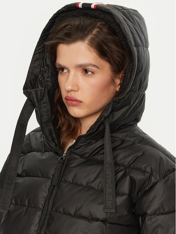 Hunter Hunter Télikabát Edine HARW1416242 Fekete Regular Fit