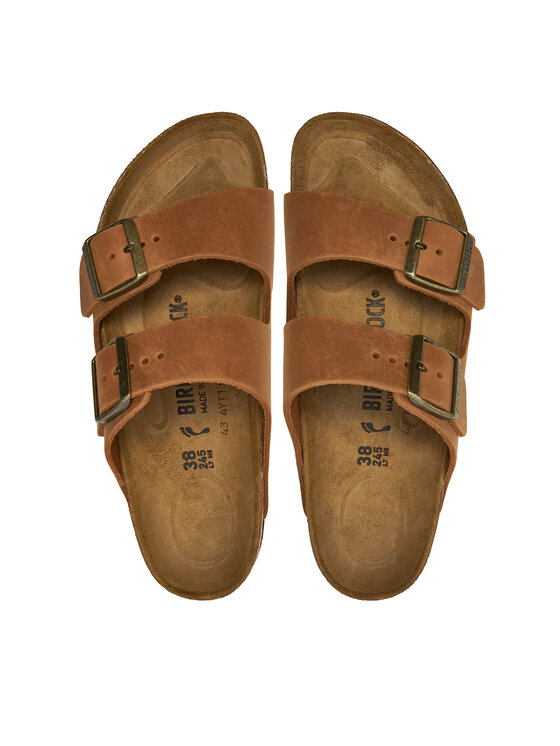 Birkenstock Natikači Birkenstock Arizona Leoi 1028401 Rjava