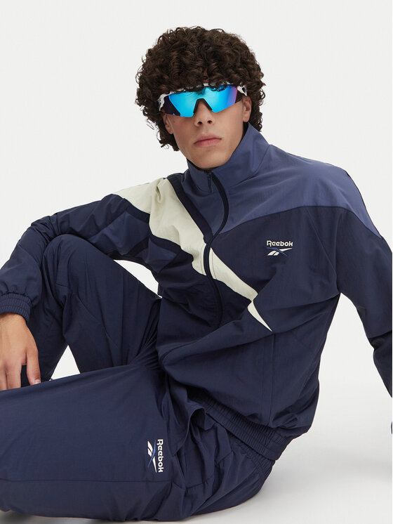 Reebok Reebok Džemperis Borys RK25720CCM Tamsiai mėlyna Relaxed Fit