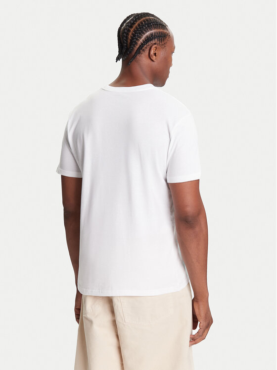 Quiksilver Quiksilver Camiseta Ev Comp Logo EQYZT08182 Blanco Regular Fit