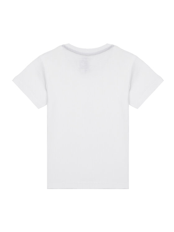 Beverly Hills Polo Club Beverly Hills Polo Club Camiseta P-SS26B-TS0131 Blanco Regular Fit