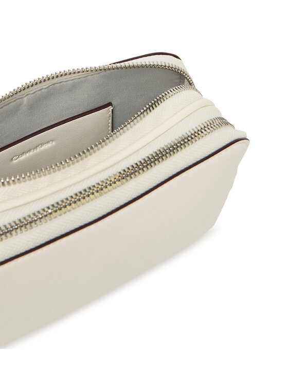 Calvin Klein Soma Calvin Klein Webbing Double Strap Camera Bag LV04F3165G Balts