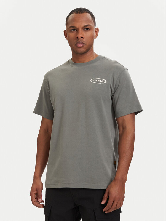 G-Star Raw G-Star Raw Camiseta 90s Logo D28921-D976 Verde oscuro Regular Fit
