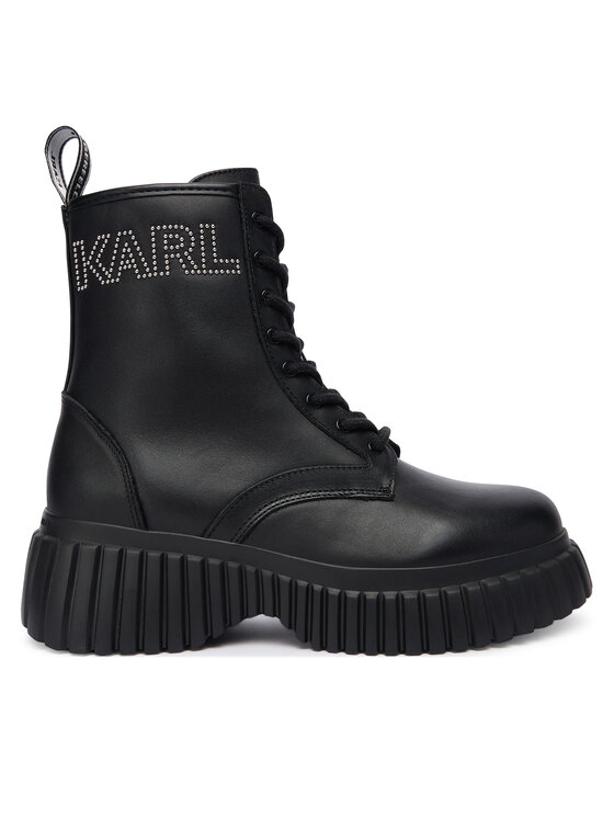 KARL LAGERFELD Черевики KARL LAGERFELD KL44475 Чорний