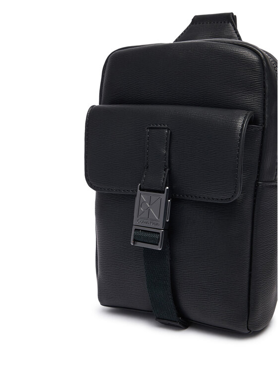 Calvin Klein Saszetka Calvin Klein Emblem Hw Sling LV04D3507G Czarny