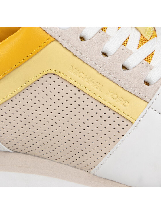 MICHAEL Michael Kors Сникърси MICHAEL Michael Kors Billie Trainer 43T0BIFS2L Бежов