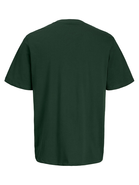 Jack & Jones Jack & Jones Футболка Holiday Cartoon 12287550 Зелений Relaxed Fit