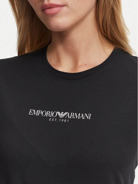 Emporio Armani Underwear Emporio Armani Underwear Póló EW000408 AF27298 UC001 Fekete Regular Fit
