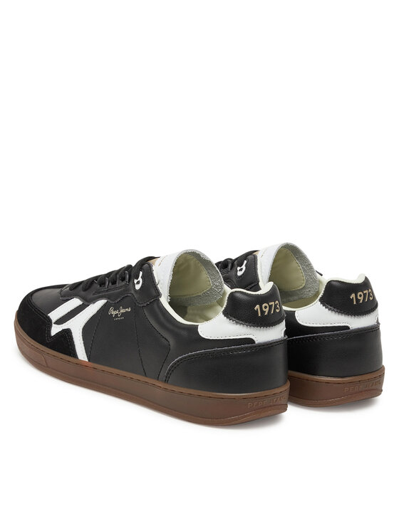 Pepe Jeans Снікерcи Pepe Jeans PMS00042 Чорний