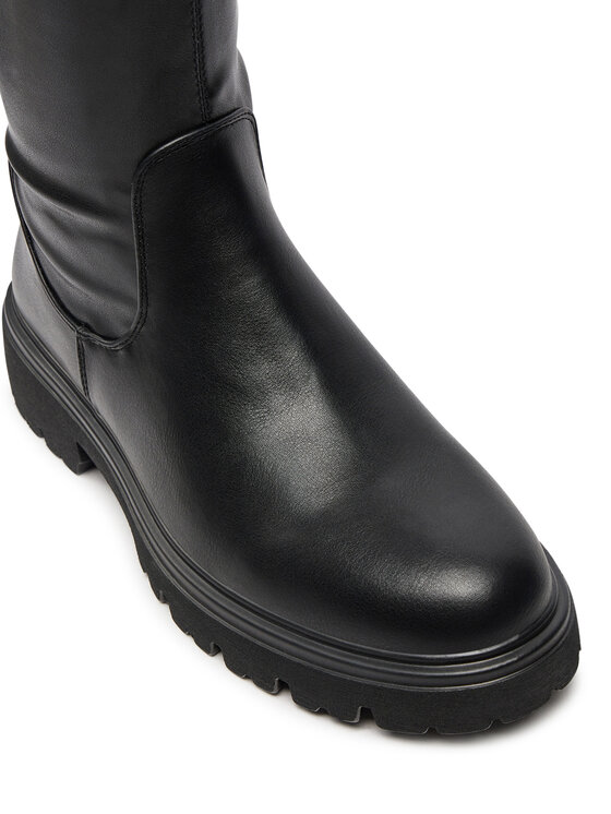 Stivali Donna XTI Con Zip, Tacco A Blocco 10 Cm, Nero Taglia 39 - 3