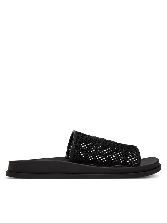 Calvin Klein Papucs Calvin Klein Mesh Mule Slides HW0HW02889 Fekete