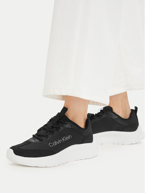 Calvin Klein Αθλητικά Calvin Klein Light Eva Runner Nyl-Sue HW0HW03149 Μαύρο