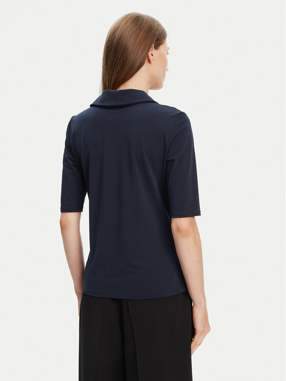 Calvin Klein Calvin Klein Polo marškinėliai LV044C221G Tamsiai mėlyna Slim Fit