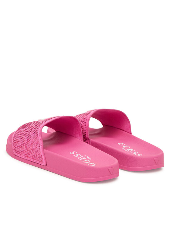 Guess Шльопанці Guess E6GZ16 BB00F Рожевий