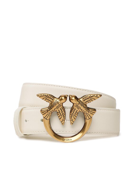 PINKO Ženski pas Pinko Love Berry H3 Belt PE 23 PLT01 100125 A0F1 Bela