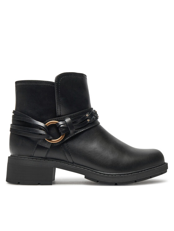Clarks Ботильйони Clarks Hearth Kaylie 26179613 Чорний