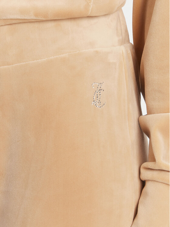 Juicy Couture Juicy Couture Donji dio trenerke Christine JCWBJ125304 Bež Flared Leg