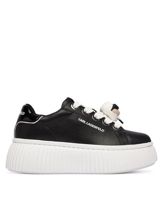 KARL LAGERFELD Снікерcи KARL LAGERFELD Kreeper Lo KL42336T Чорний