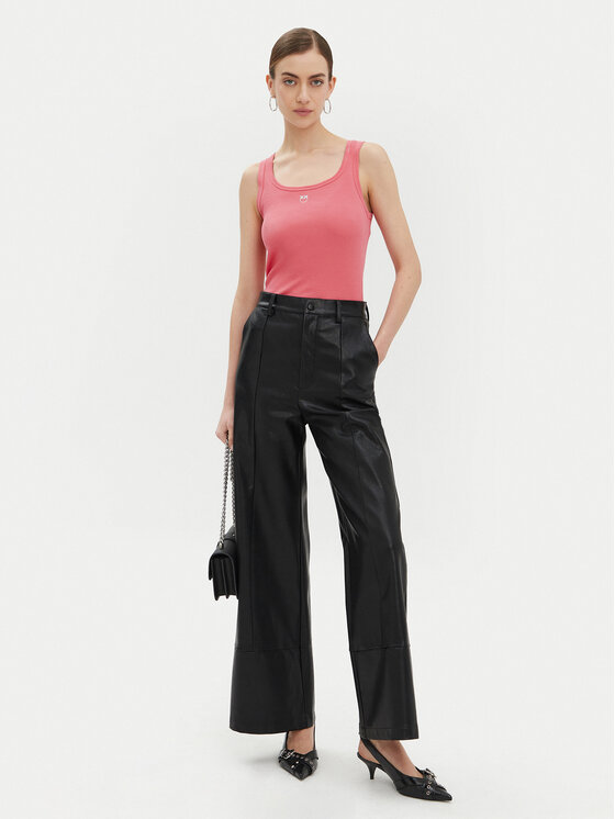 PINKO PINKO Top 100807 A2C1 Roza Regular Fit