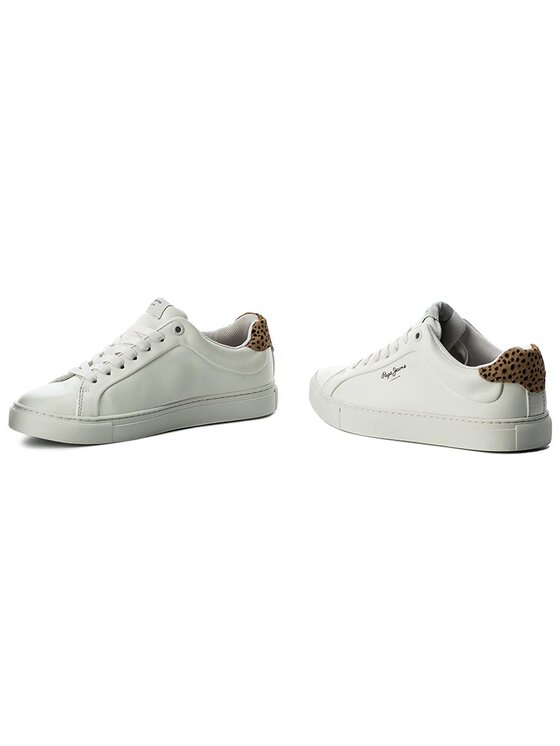 Pepe Jeans Снікерcи Pepe Jeans Adams Junior PGS30303 Білий