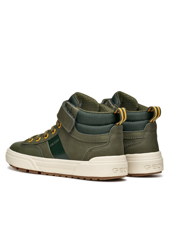 Geox Sneakers Geox J Weemble Boy J56HAA 0MEFU C3009 S Verde închis