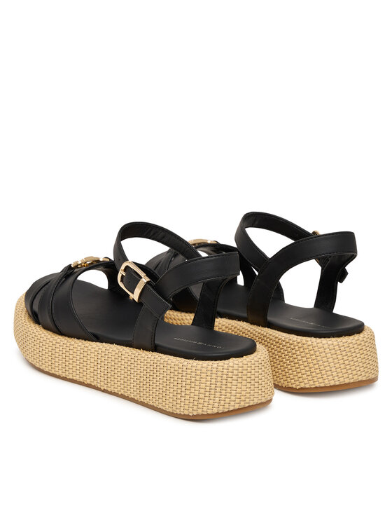 Tommy Hilfiger Sandále Tommy Hilfiger T3A2-34293-0326 Čierna