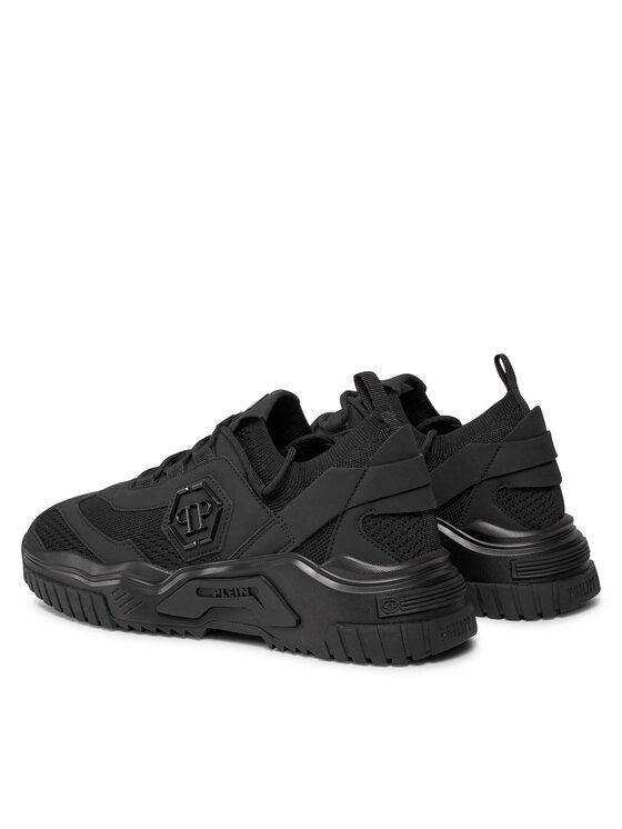 PHILIPP PLEIN Sportcipők PHILIPP PLEIN Runner Hexagon FACS USC0399 PTE003N Fekete