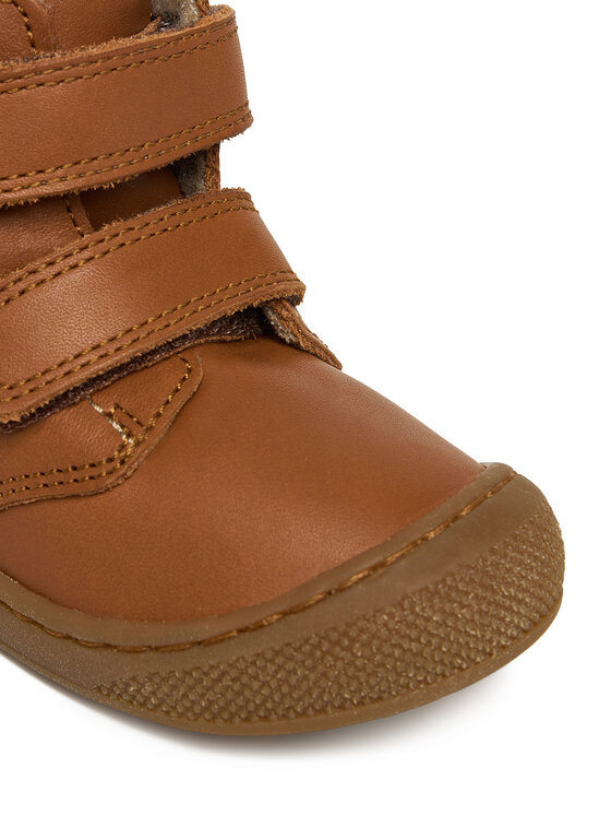 Naturino Kotníková obuv Naturino Bubble Wide Vl 2502448-01-0D06 Hnědá