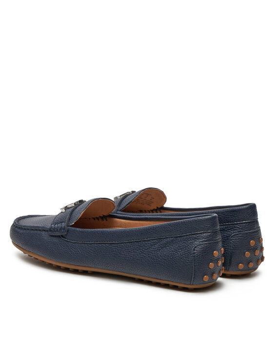 LAUREN RALPH LAUREN Mokasinke Lauren Ralph Lauren 802942768007 Tamnoplava